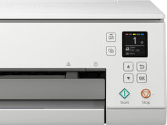 Canon PIXMA TS6350a Drucker Farbtintenstrahl Multifunktionsgerät DIN A4 (Fotodrucker, Scanner, Kopierer, OLED, 4.800x1.200 dpi, USB, WLAN, 5 separate Tinten, Duplexdruck, 2 Papierzuführungen), schwarz