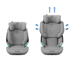 Maxi-Cosi Kore Pro i-Size Kindersitz, 3.5–12 Jahre, 100–150 cm, ClickAssist Licht, Verstellbare Höhe/Breite, Side Protection System+, Authentic Cognac