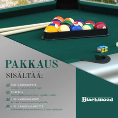 Blackwood Billardtisch, Outdoor 8’