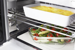 CASO MCG30 Ceramic chef Testsieger Haus & Garten Test, 3in1 Mikrowelle mit Grill + Heißluft 2100W 30L, Borosilikatglasboden, Backofen-Funktion bis 200°C