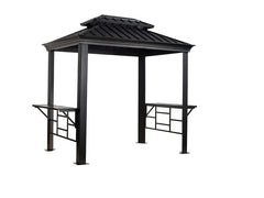 SOJAG Canada Pavillon »Messina«, aus Aluminium und Stahl, mit Seitenablagen u. Rauchablass