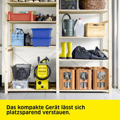 Kärcher Hochdruckreiniger K 4 Power Control Flex Home, Druck: max. 130 bar, Fördermenge: 420 l/h, Fläche: 30 m²/h, Wasserfilter, Gewicht: 11,5 kg, Hochdruckpistole, Dreckfräser, Strahlrohr, Home Kit
