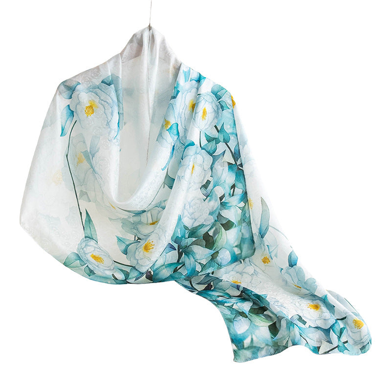 New Arrival Fashion Premium Mulberry Silk Long Scarf Perfect Gift