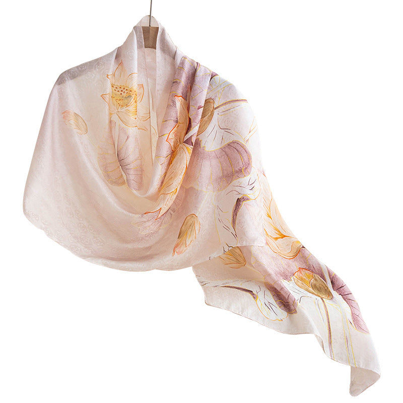 New Arrival Fashion Premium Mulberry Silk Long Scarf Perfect Gift