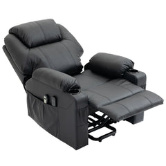 HOMCOM Aufstehsessel elektrisch Massage Liegefunktion