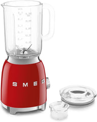Smeg, BLF03PKEU, 1,5 l Standmixer, 4 -Geschwindigkeitsstufen, 4 Automikprogramme, Abnehmbare Doppelklinge, Deckelöffnung transparent mit Dosierkappe, rutschfest, 800W, Rose