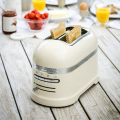 KitchenAid Toaster für 2 Scheiben mit Sandwich-Zange | Artisan | Retro Toast Machine | Verschiedene Funktionen und Bräunungsstufen | Grün