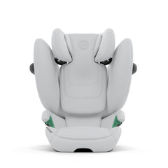 CYBEX Gold Kinder-Autositz Solution G i-Fix, Für Autos mit und ohne ISOFIX, Ab ca. 3 bis 12 Jahre (100 - 150 cm), Ab ca. 15 bis 50 kg, Lava Grey