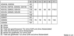 Bosch GIV11ADC0 Serie 6 Einbau-Gefrierschrank, 95 kWh, Jahr, 70 l, LowFrost, FreshSense, 72 x 56