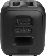 JBL PartyBox Encore – Tragbarer Party-Lautsprecher für drinnen und draußen – Mit eingebauten Lichtern, IPX4-Design und tiefem Bass – 10 Stunden Laufzeit – Schwarz