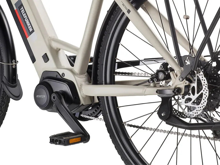E-Bike City Multitalent RC680 28 Zoll weiß