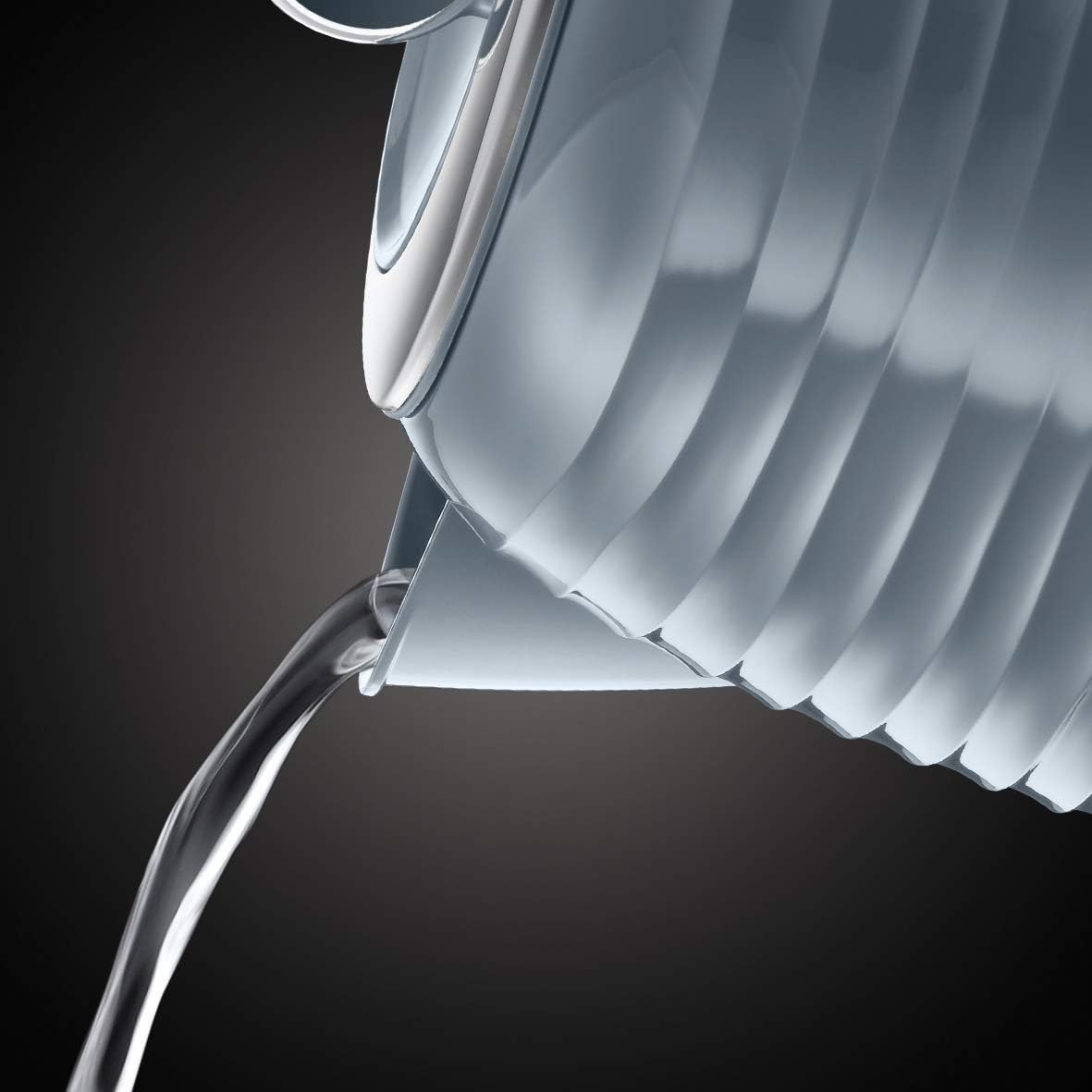 Russell Hobbs Inspire Grey Frühstückset Toaster, Wasserkocher und Kaffeemaschine