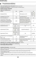 Midea MF10EW80B Waschmaschine / 8kg / 1400 U/Min/EEK A/Inverter Quattro Moto/Dampffunktion/Grosse Trommel/Slim Design/Nachlegefunktion/Kindersicherung/AquaStop, Weiß