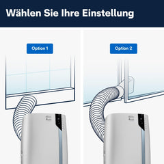 De'Longhi Pinguino PAC EL112 CST WiFi, Mobile Klimaanlage mit MyEcoRealFeel-Technologie für Räume bis zu 110 m³,11.000 BTU/h, 2,9 kW, 63 dB, Entfeuchtungsfunktion, A+, App- und Sprachsteuerung, Weiß