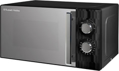 Russell Hobbs Honeycomb RHMM715G 17 Liter 700 W Grau Solo manuelle Mikrowelle mit 5 Leistungsstufen, integrierter Timer und Auftaufunktion
