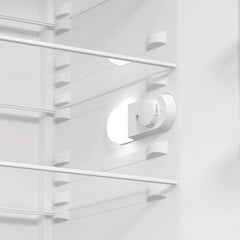 Gorenje R 619 DAXL6 Kühlschrank/AdaptTech/FreshZone/Schnellkühlfunktion/Umluft-Kühlsystem/LED Display / 398l / 185cm / EEK D/Edelstahl
