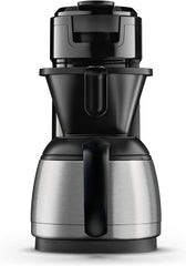 Philips Senseo Switch Pad- und Filterkaffeemaschine, 2-in-1-Brühtechnologie, 1-Liter-Wasserbehlter, 7 Tassen in einem Durchgang, Klavierlackschwarz (HD6592/64)