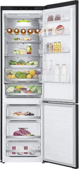 LG GBP62MCNAC Kühl-Gefrierkombi – 384 L, Energieeffizienz A, Total NoFrost, DoorCooling+, niedriger Geräuschpegel, modernes Design in Anthrazit Schwarz, 59,5 x 67,5 x 203 cm