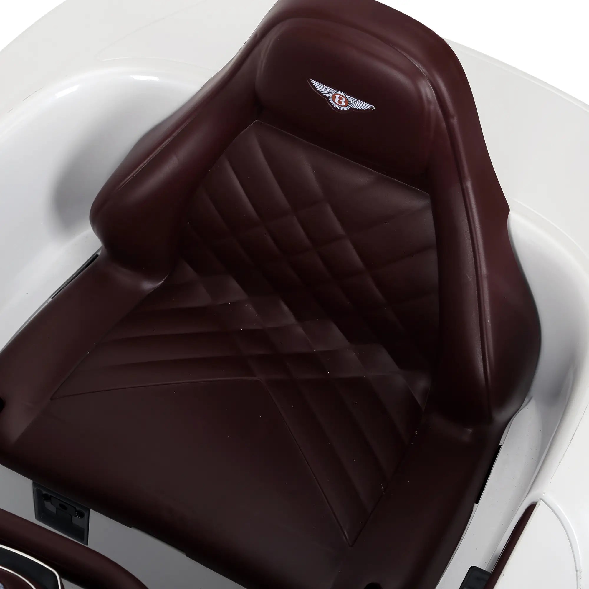 HOMCOM Kinder-Elektroauto Bentley GT lizenziert mit Fernbedienung Weiß