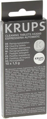 Krups Arabica Picto Kaffeevollautomat, Milchschaumdüse, 2-Tassen-Funktion, Drehregler, Einfache Reinigung, Kaffeemaschine, Schwarz, EA810870