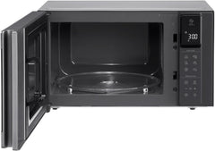 LG MS2595CIS Mikrowelle mit Smart Inverter Technologie, 25 Liter Kapazität, 1000 W, Automatikprogramme, einstellbare Leistungsstufen und EasyClean-Funktion, Silber