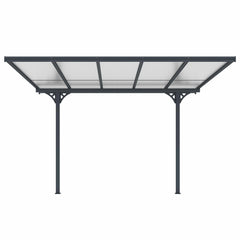 Fornorth Terrassenüberdachung 313x254x220-260cm