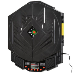 HOMCOM elektronische Dartscheibe Dartboard 27 Spiele 8 Spieler