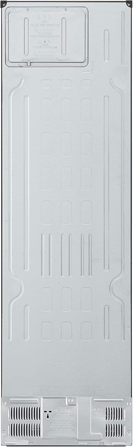 LG GBP62MCNAC Kühl-Gefrierkombi – 384 L, Energieeffizienz A, Total NoFrost, DoorCooling+, niedriger Geräuschpegel, modernes Design in Anthrazit Schwarz, 59,5 x 67,5 x 203 cm