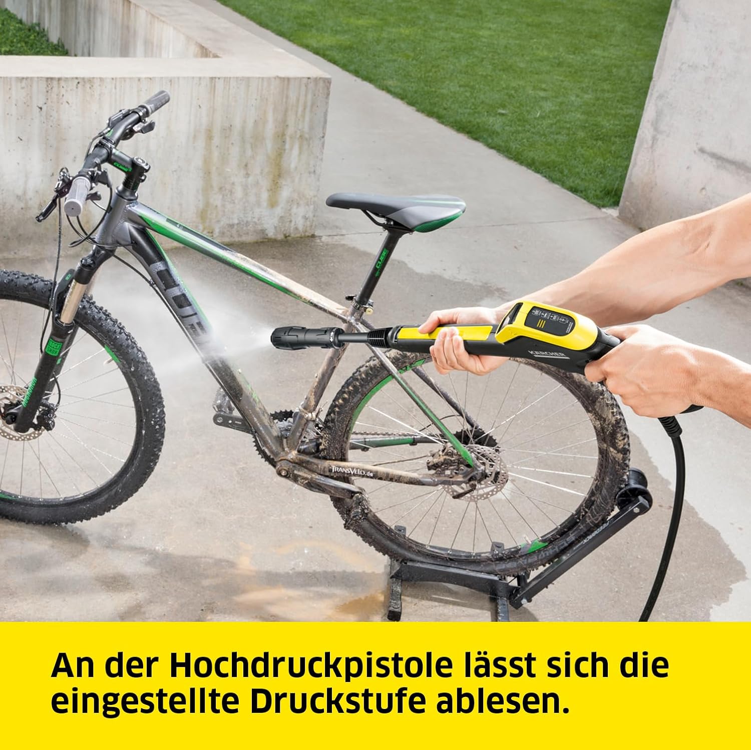 Kärcher Hochdruckreiniger K 4 Power Control Flex Home, Druck: max. 130 bar, Fördermenge: 420 l/h, Fläche: 30 m²/h, Wasserfilter, Gewicht: 11,5 kg, Hochdruckpistole, Dreckfräser, Strahlrohr, Home Kit