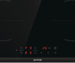 Gorenje GI6401BCE Induktions-Kochfeld / 60 cm/TouchControl/PowerBoost/Timer/ChildLock/Restwärmeanzeige/Schwarz