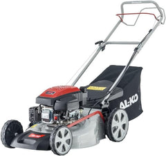 AL-KO Benzin-Rasenmäher Easy 5.10 SP-S (51 cm Schnittbreite, 2.3 kW Motorleistung, zentrale Schnitthöhenverstellung, Robustes Stahlblechgehäuse, mit Hinterrad-Antrieb, für Rasenflächen bis 1800 m²)