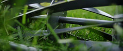 Earthwise Spindelmher 1715-16EWG, 7 Klingen, 16 mit Fangkorb