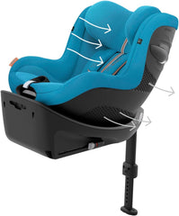 CYBEX Gold ISOFIX Basis, Base G, Für Babyschale Cloud G i-Size und Auto-Kindersitz Sirona G i-Size, Schwarz