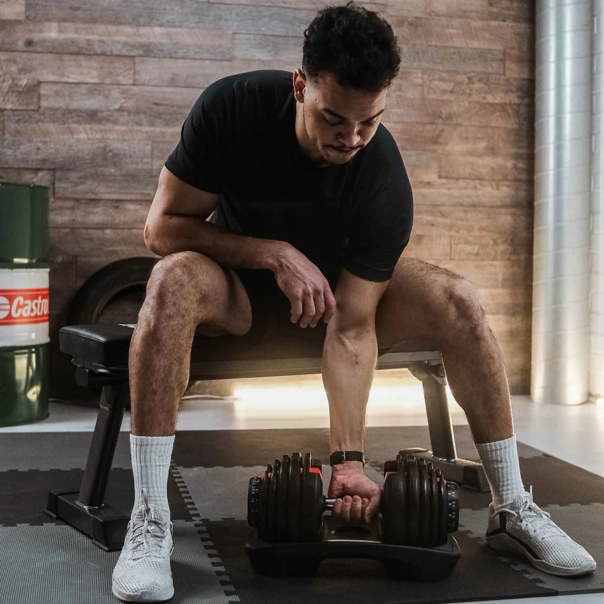 Core 2 x Verstellbare Kurzhantel, 50kg