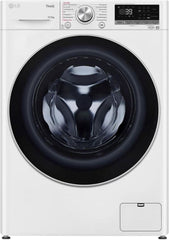 LG F4WV7080, Klasse A, Frontlader-Waschmaschine 8 kg, 1400 U/Min, AI Direct Drive, Wi-Fi, Tiefenreinigung mit Dampf, Große Kapazität, TRIPLE A, Außentür aus Sicherheitsglas, 62 x 60 x 85 cm ꟷ Weiß