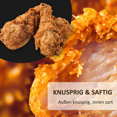 HOMCOM Heißluftfritteuse Airfryer fettarm schnelles Garen