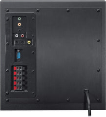 Logitech Z906 5.1 Sound System, Lautsprecher mit 1000 Watt Surround Sound, THX, Mehrere Audio-Eingänge, Fernbedienung, EU Stecker, PC/PS4/Xbox/Stereo-Anlage/TV/Smartphone/Tablet - Schwarz
