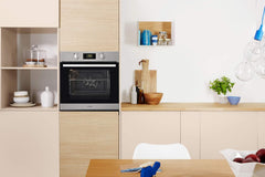 Privileg PBWR6 OH5F IN Einbau-Backofen/ Energieffizienzklasse A/ 71 L/ Hydrolyse-Reinigungsfunktion/ Multifunktions-Umluftbackofen Mit 7 Funktionen/ Edelstahl/ Turn&Go/ Click&Clean
