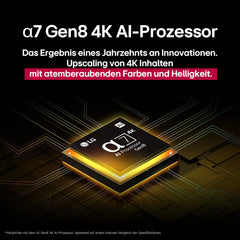 LG 55UA75006LA TV 55 Zoll (139 cm) 4K UHD AI TV (α7 Gen8 4K AI Prozessor, webOS 25, 60Hz) [Modelljahr 2025]