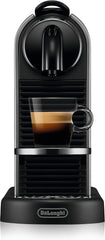 Nespresso De'Longhi EN267.BAE Citiz Kaffeemaschine mit Milchaufschäumer, Energiesparfunktion, 1710W, 1 Liter, 37.2 x 21.8 x 27.7 cm, Schwarz