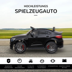 HOMCOM Kinder-Elektroauto Mercedes-Benz AMG mit Fernbedienung & Musik