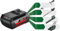 Bosch Akku-Laubbläser AdvancedLeafBlower 36V-750 (1x 2.0 Ah Akku, 36 Volt System, zum Entfernen hartnäckiger Blätter auf großen Flächen, geringes Gewicht: 2,8 kg, im Karton)