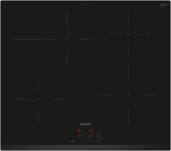 Siemens EQ522IA01, Einbauherd-Set, Bestehend aus HE517GBS4 Herd, 60 x 60 cm, 3D Heißluft, Selbstreinigung, Clip Auszug & EI645CFB6E Induktionskochfeld, Bräterzone, powerBoost, Edelstahl Rahmen