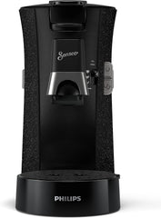 Philips Senseo Select CSA240/20 Kaffeepadmaschine (Kaffeestrkewahl Plus, Memo-Funktion, aus recyceltem Plastik), Schwarz Eco