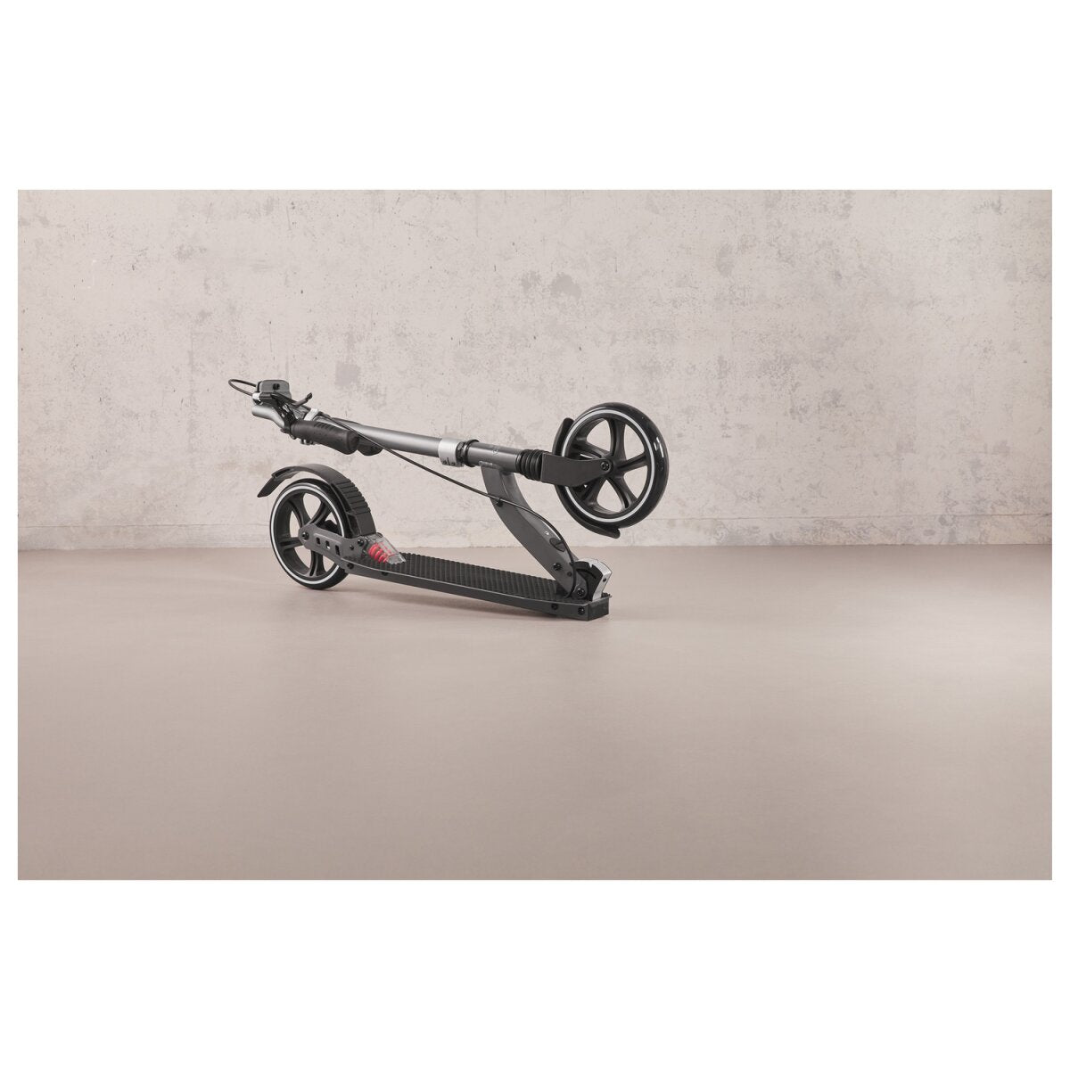CRIVIT Big-Wheel-Scooter, mit Schnellklappmechanismus (Schwarz) - B-Ware sehr gut
