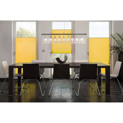 Lichtblick Klemmfix Plissee, stufenloses Einstellen, blickdicht, Montage ohne Bohren, 130 cm, 100 cm, Gelb - B-Ware neuwertig