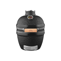 GRILLMEISTER Mini-Keramikgrill, für Holzkohle, schwarz - B-Ware neuwertig
