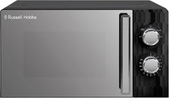 Russell Hobbs Honeycomb RHMM715G 17 Liter 700 W Grau Solo manuelle Mikrowelle mit 5 Leistungsstufen, integrierter Timer und Auftaufunktion
