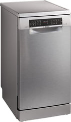 Bosch SPV2IKX10E Serie 2 Smarter Geschirrspüler vollintegriert, 45 cm breit, Besteckkorb, Extra Trocknen auf Knopfdruck, InfoLight roter Lichtpunkt am Boden, AquaStop Schutz gegen Wasserschäden, Weiß