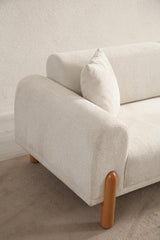 Lyke 3 Sitzer Bettsofa - Sahne